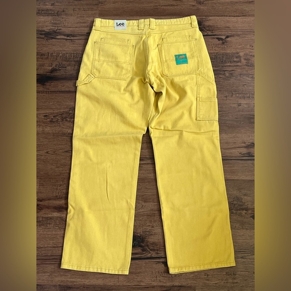 Lee Work Pants x The Hundreds 'Yellow' (size mens W34xL32) - Picture 13 of 15